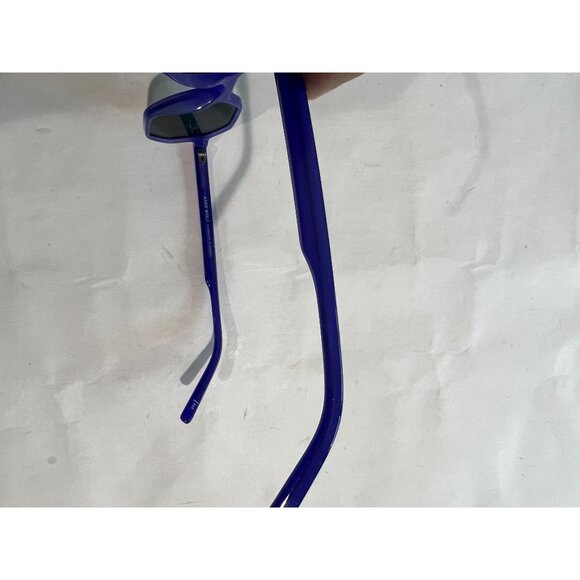 ANDY WOLF Alfons Octagon Frame Sunglasses in Blue - Picture 4 of 5